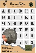 Army Font Stencil - Reusable Military Stencil Kit - Paint Your Own Wood Sign