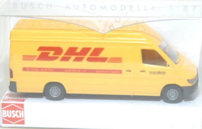 Busch 47837 Mercedes Benz Sprinter DHL Camion De Livraison HO 1:87 NEUF - Photo 1/2