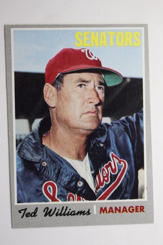 1970 Topps Ted Williams #211 VG-EX