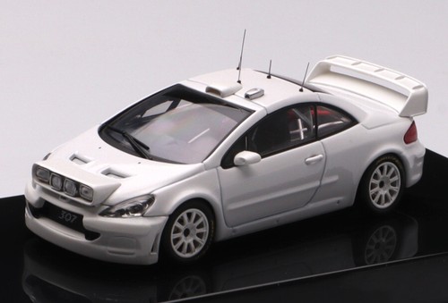PEUGEOT 307 WRC Carrocería Lisa 2005 Versión Blanca AUTOART 60558 1/43 Rallye - Imagen 2 de 2