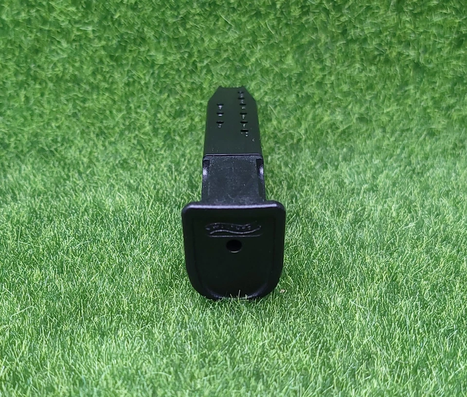 Walther PDP carregador de pistola tamanho completo OEM 9mm 10 rodadas, aço azulado - 2856905 - Imagem 4 de 4