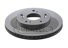 JURATEK HON145 FRONT BRAKE DISCS X2 FITS CIVIC CRZ INTEGRA 12 MONTHS WARRANTY