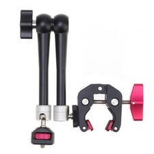 Aluminum Alloy 11-inch Magic Arm Super Clamp for Camera LED LCD Monitor Tripod