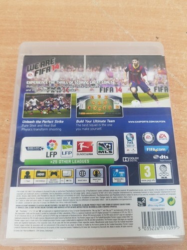 Original Playstation 3 FIFA 14 Spiel - nur Einheit - Bild 3 von 7