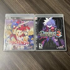 Disgaea D2: A Brighter Darkness + 3 PlayStation 3 PS3 Game Bundle Lot