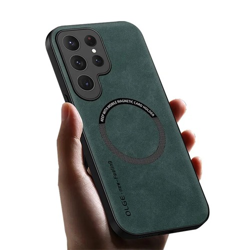 Ultra Thin PU Leather Case for Samsung Galaxy S25 S24 S23 S22 Ultra S21 Plus FE - Picture 10 of 28