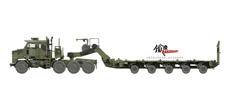 Panzerkampf 1:72 US Oshkosh M1070 Heavy Equipment Transporter, Camo, PZK12206PA - Image 2 of 3