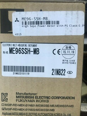 MITSUBISHI ELECTRIC, ME96SSH-MB ELECTRONIC MULTI-MEASURING INSTRUMENT.