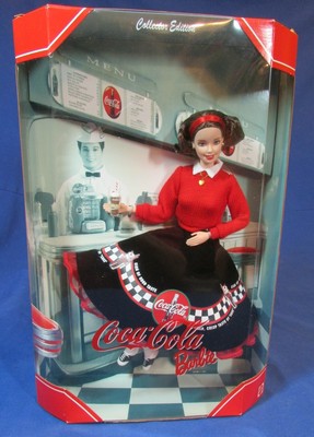 coca cola barbie collection