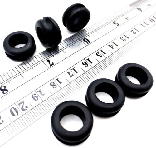 Boccola occhiello in gomma adatta per foro 1/2", pannello 1/8", ha ID da 3/8", spedizione gratuita! - Foto 5 di 12