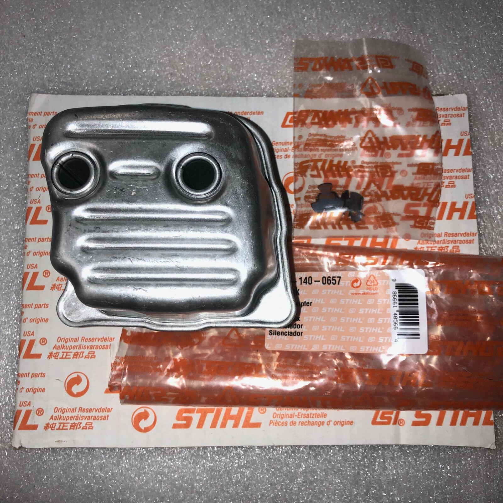 Kit Filtro Aria Per Motosega Stihl MS362, MS311, MS391 &ndash; Ricambio Originale 1140 140 4401