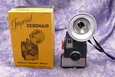 Herbert George Co. Imperial Debonair 620 Film Camera With Flash In Box