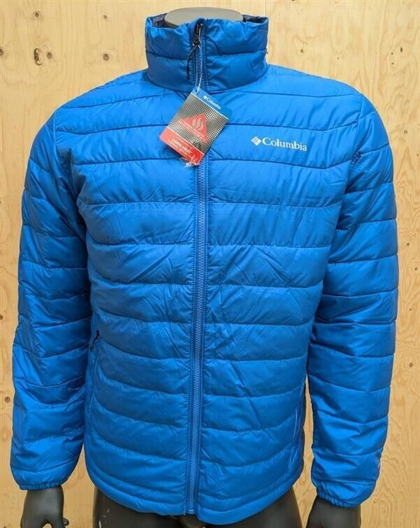 Chaqueta Columbia Powder Lite - Para Hombre - Azul - Talla MEDIANA