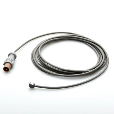 FHY 2-prong Plug Reusable Skin Surface Temperature Probe, Compatible with Philips/HP