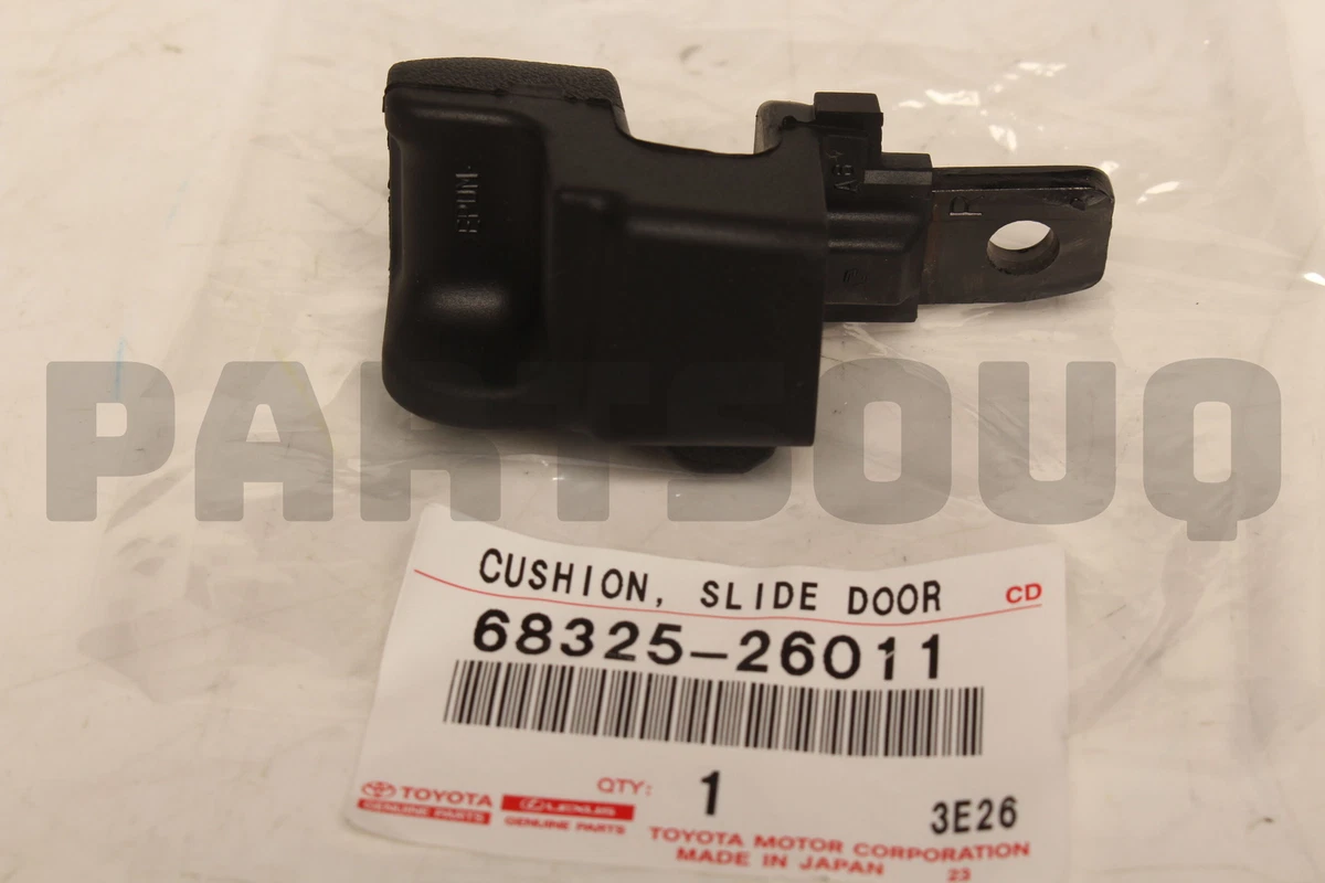 6832526011 Genuine Toyota CUSHION, SLIDE DOOR UPPER RAIL, RH 68325 