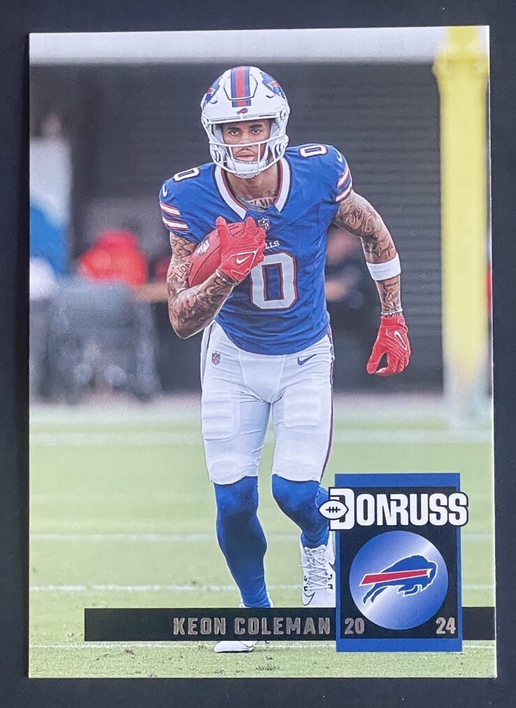 2024 Panini Donruss Keon Coleman Rookie Retro 1994 RC #38 Bills
