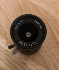 CCTV Lens 3MP-HD Camera Lens High Definition 6mm IR