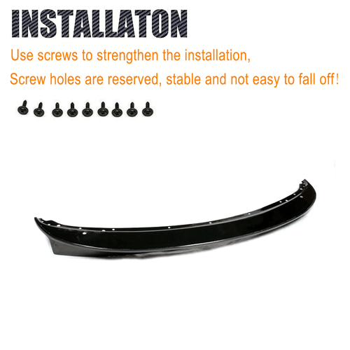 Carbon Front Stoßstange Frontlippe Spoilerlippe Für BMW E90 325i M-Tech LCI 09UP - Picture 10 of 11