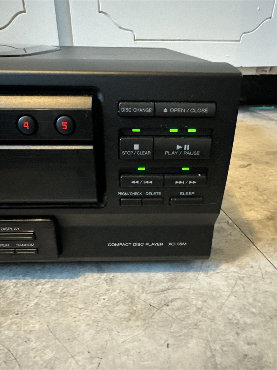 Aiwa XC-35M CD Changer 5 Compact Disc Player Hi-Fi Stereo - WORKS