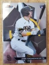 2021 Topps Finest Rookie Design Variation Jake Cronenworth San Diego Padres