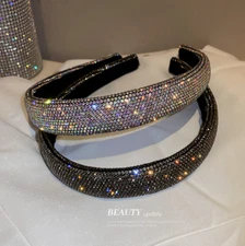 Women's Rhinestone Hairband Crystal Headband Hair Band Hoop Accessories Party