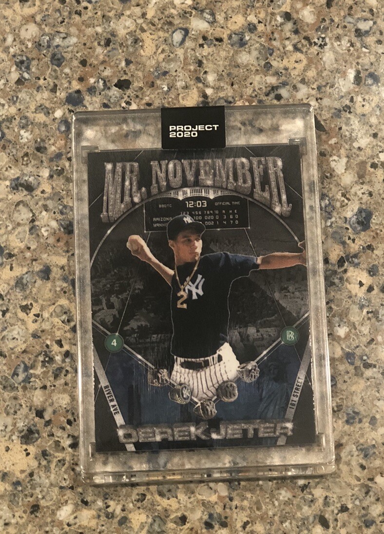 Topps PROJECT 2020 Card 132 - 1993 Derek Jeter by Ben Baller - Print Run: 64088