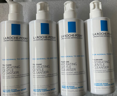 (Lot Of4) La Roche-Posay Hydrating Gentle Cleanser 13.52oz Exp:2025