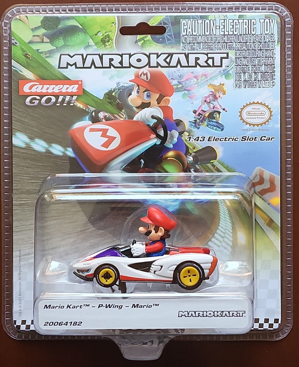 Carrera GO! 64182 Nintendo Mario Kart P-Wing Mario 1/43 Slot