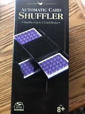 Cardinal Classic Automatic Card Shuffler Shuffles 1-2 Decks NIB Spin Master -10C