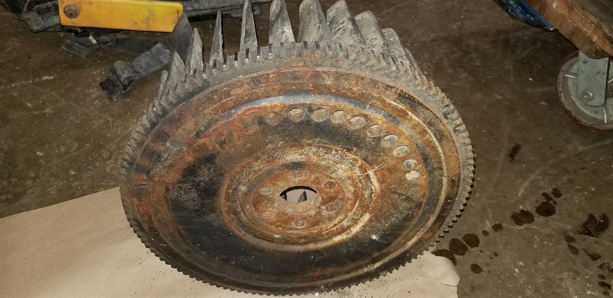 Used Bobcat skid parts Bobcat 853 Blower wheel flywheel 6563110 