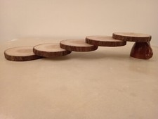 Scaletta in legno massello per presepi