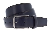 Vanzetti Classics 35Mm Cambered Belt W90 GüRtel Accessoire Nightblue Blau