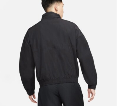 Nike Air Jordan Jumpman Full Zip Windbreaker Jacket Black Men