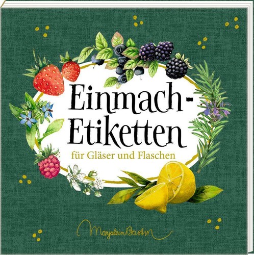 Transparente Marmeladen-Etiketten - 24 Stück Mit Johannisbeer-Motiv