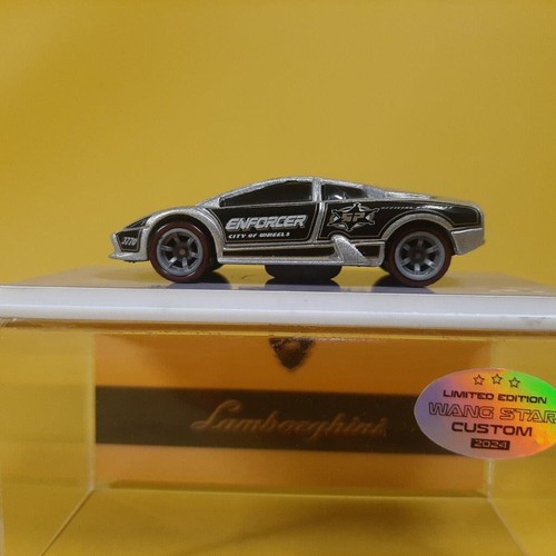 Hot Wheels LAMBORGHINI MURCIELAGO Silver CM6 Speed Machines WHEELS REAL RIDERS - Picture 3 of 15