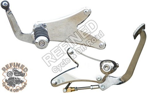 Honda Shadow Spirit & Sabre 1100 VT1100C VT1100C2 97-08 6" Forward Controls FC10 - Picture 4 of 10
