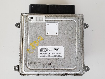 2011-2013 Kia Forte 39122-2G201 Computer Brain Engine Control ECU ECM EBX Module