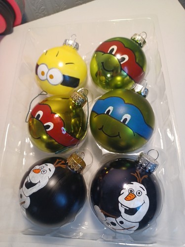 Adorable Christmas Ornaments Olaf Ninja Turtles