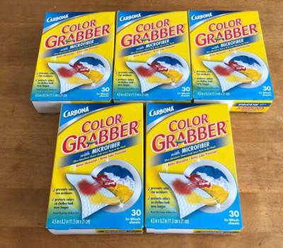 5 Carbona Color Grabber 30ct In Wash Sheets