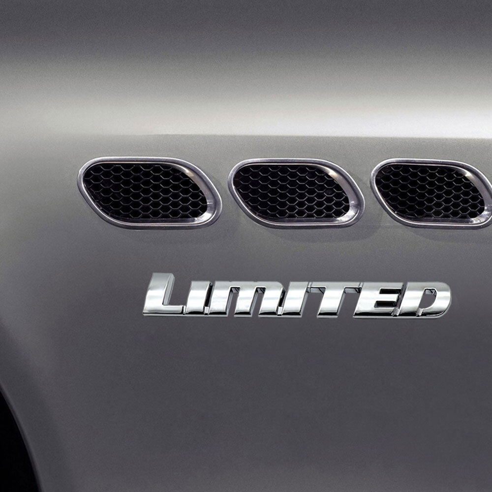 Metal Sticker Chrome Luxury Limited Edition Car Stickers Car Body Trunk Emblem Badge Decals Universal Exterior Auto Sticker – Buy The Best Products In The Online Store - Foto 4