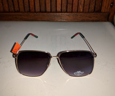 New Fashion Shades Gold Square Mens Sunglasses UV400 Gradient. Ski Beach Unisex