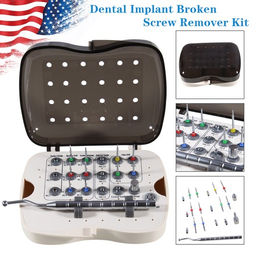 US Implant Broken Screw Removal Kit Screw Remover Rescue Tool NeoBiotech - Picture 2 of 22