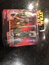 Hasbro Star Wars Stass Allie with BARC Speeder Exploding Action Figure ROTS NEW