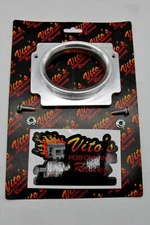 Vito's PRO FLOW billet airbox adapter plate for KN air filter Yamaha Banshee