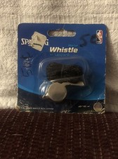Spalding Whistle with Black Lanyard NBA Baske...