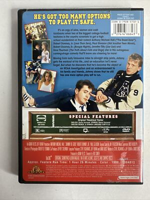 Johnny Be Good (DVD, 2003) 1988 Movie Anthony Michael Hall Uma