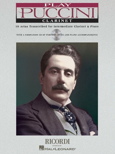 Play Puccini 10 Arias Transcribed for Clarinet and Piano Instrumental 050484650