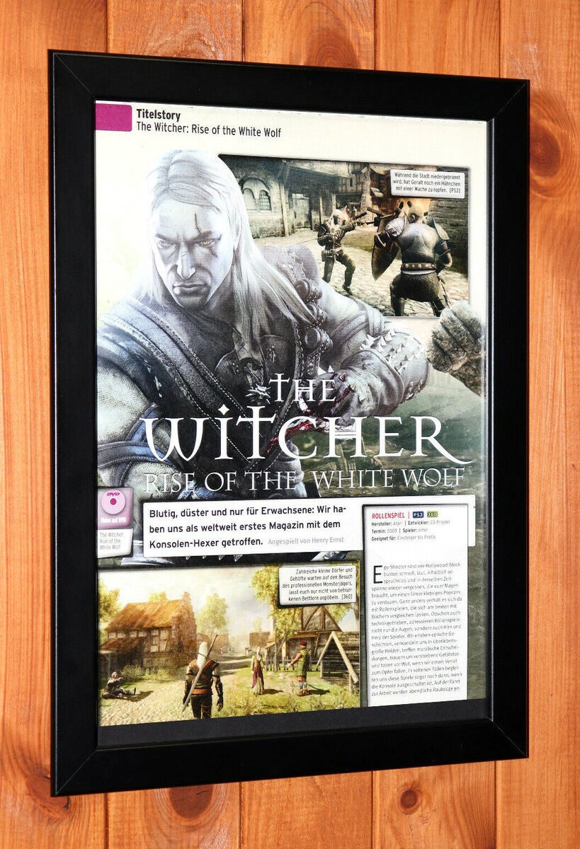 The Witcher PlayStation 3 Box Art Cover by frenchboy1