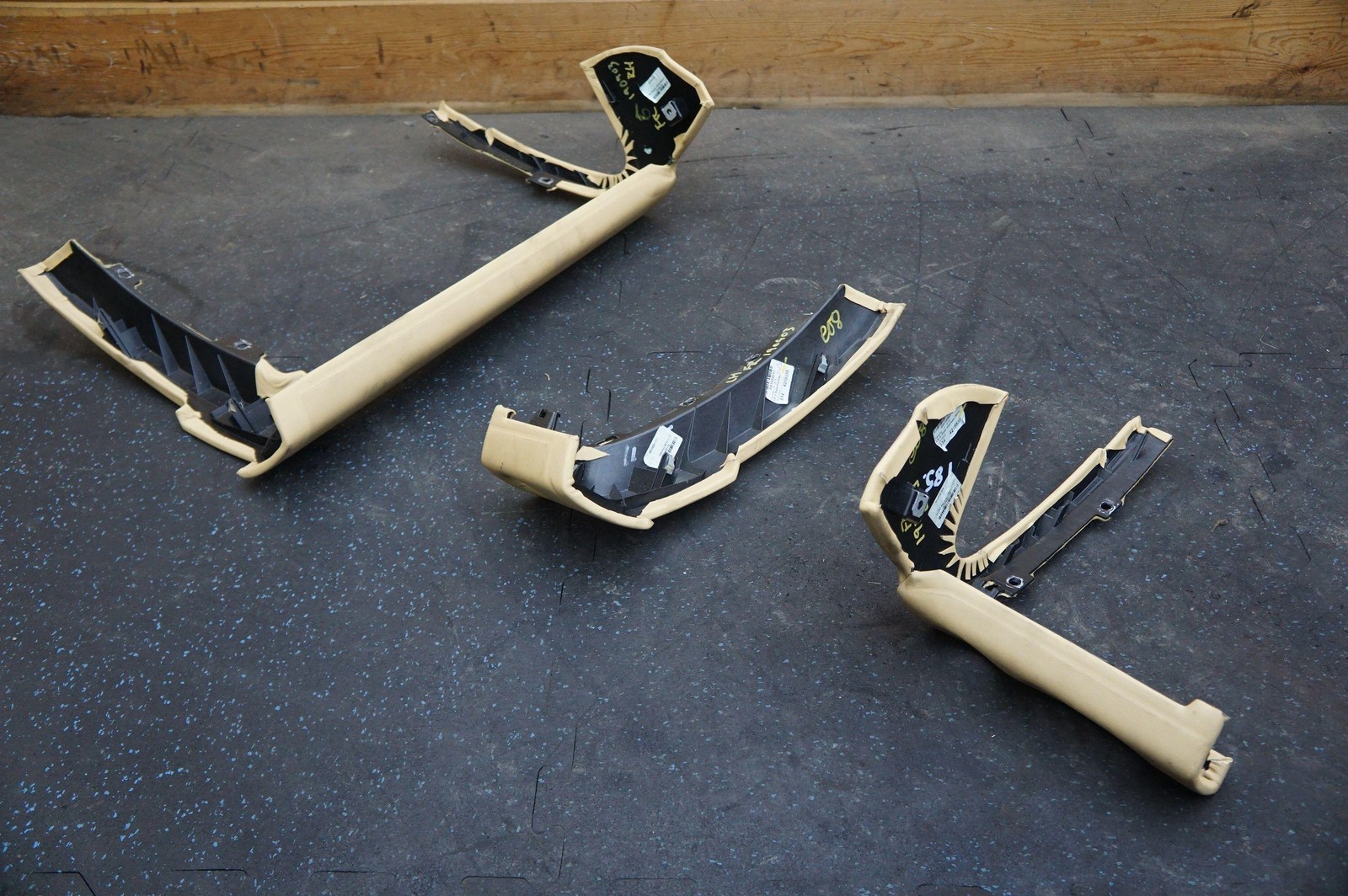 Set of 3 Dash Instrument Panel Trim 4W1858049 4W2857203 3W1857204 Bentley2014