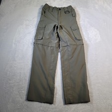 Boy Scouts Of America Pants Youth S Green Uniform Switchbacks Cargo Unhemmed